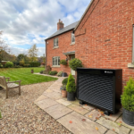 air source heat pump installation
